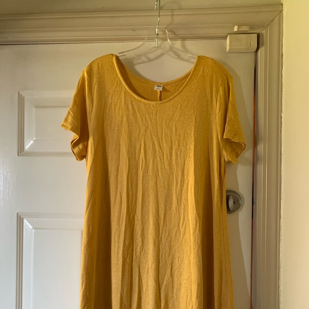 Yellow Jersey dress from Old Navy- size large